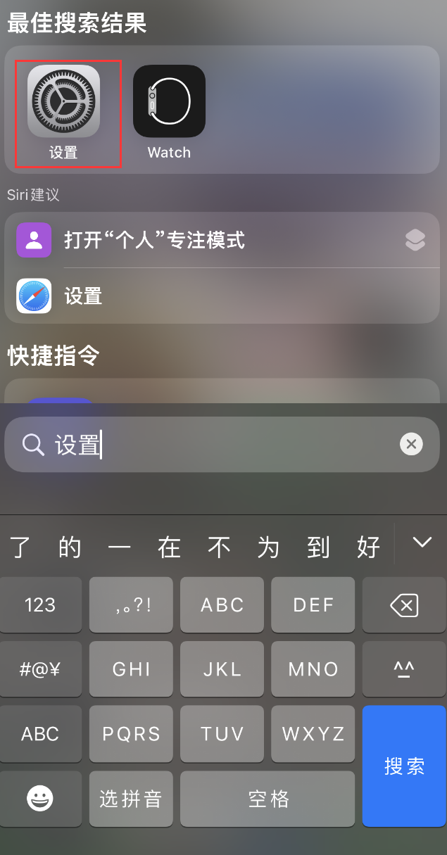 桑珠孜苹果手机维修分享：iPhone 找不到“设置”或“App Store”怎么办？ 