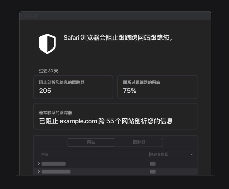 桑珠孜苹果手机维修分享如何在 Safari 浏览器中查看和打开隐私报告 